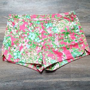 Lily Pulitzer Adie Flamingo Pink Southern Charm Shorts